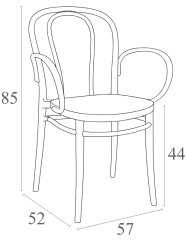 SİESTA VİCTOR XL SANDALYE