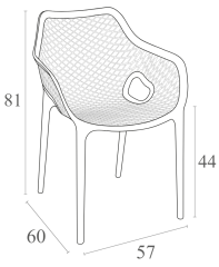 SİESTA AİR XL SANDALYE