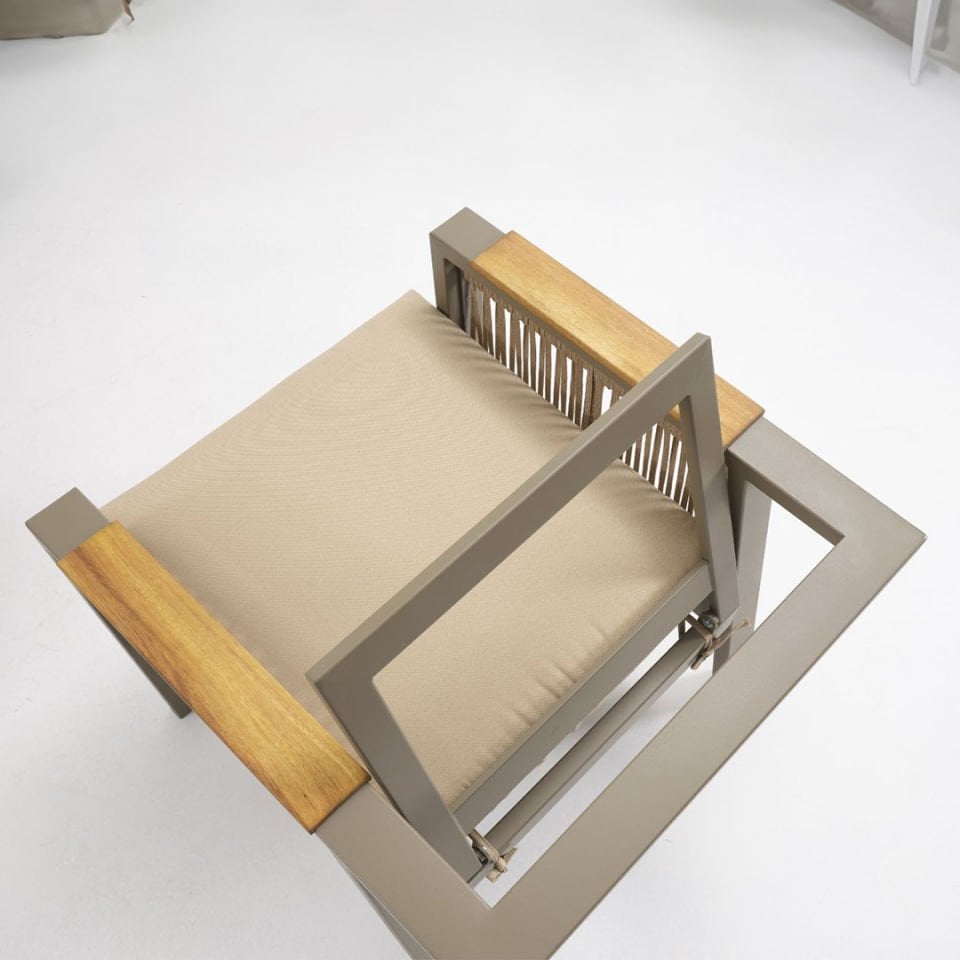 Ecolux LARİSSA Aluminyum Bahçe Oturma Grubu