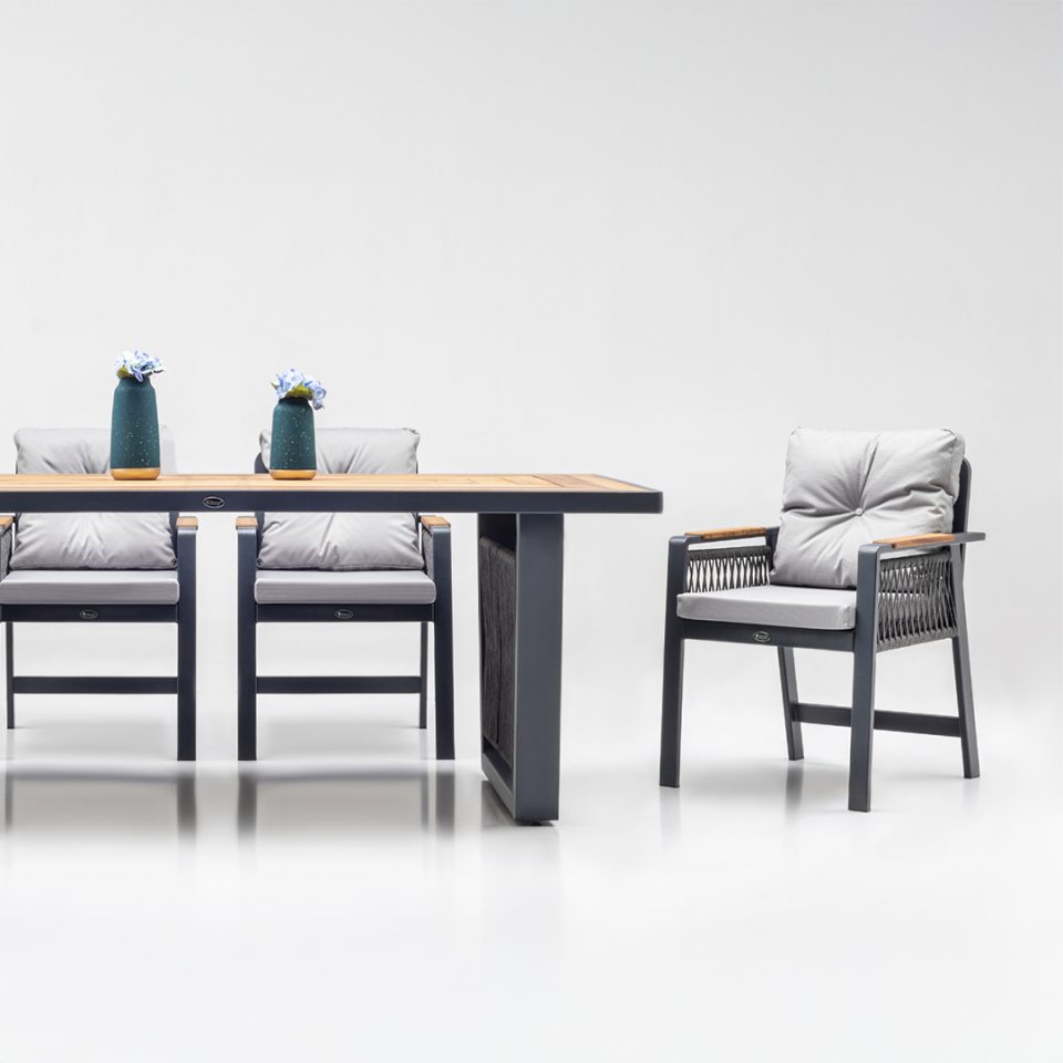 Ecolux ARTEMİS 6 Kişilik Bahçe Yemek Takımı