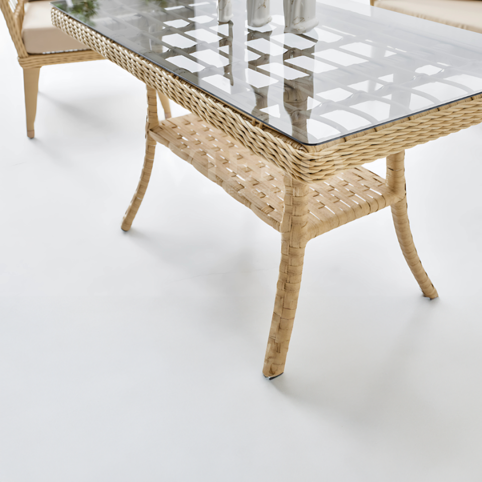 Ecolux MİDİLLİ MİNİ 2-1-1 Rattan Bahçe Oturma Grubu