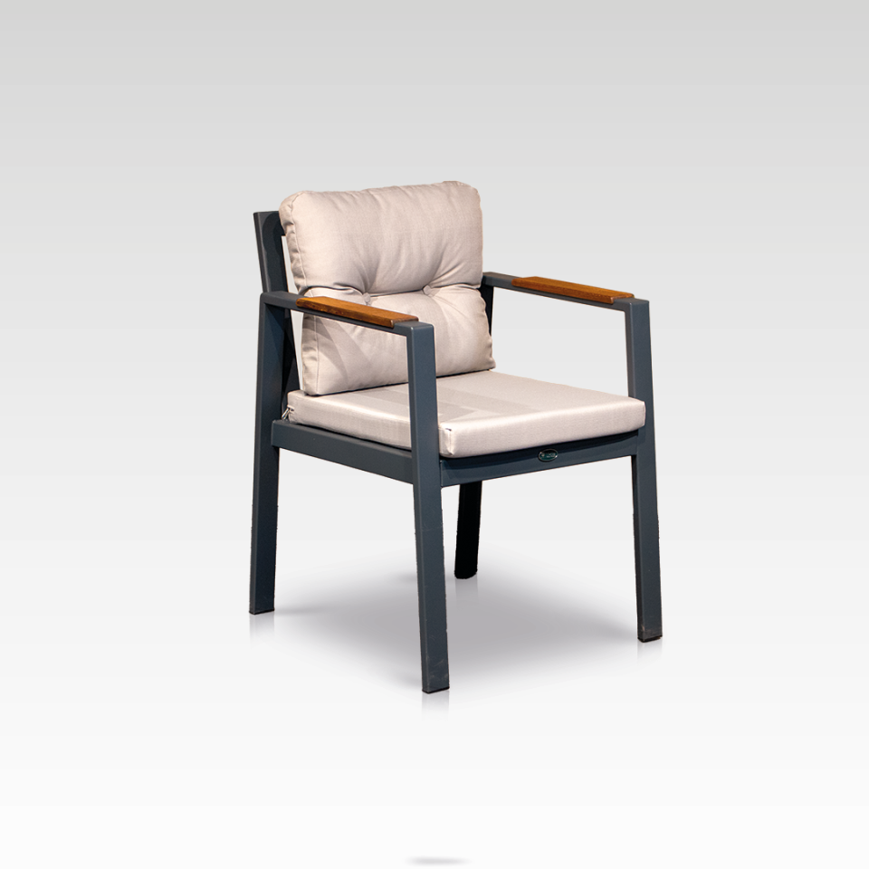 Ecolux EFES MİNİ 2-1-1 Bahçe Balkon Alüminyum Oturma Grubu