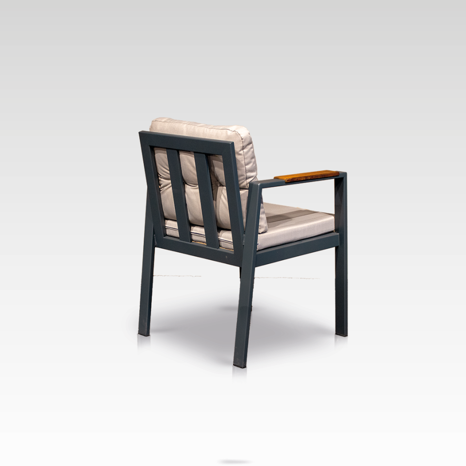 Ecolux EFES MİNİ 2-1-1 Bahçe Balkon Alüminyum Oturma Grubu