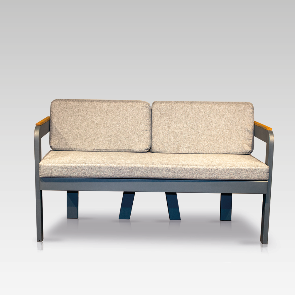 Ecolux ATLANTİS MİNİ 2-1-1 Alüminyum Bahçe Balkon Oturma Grubu