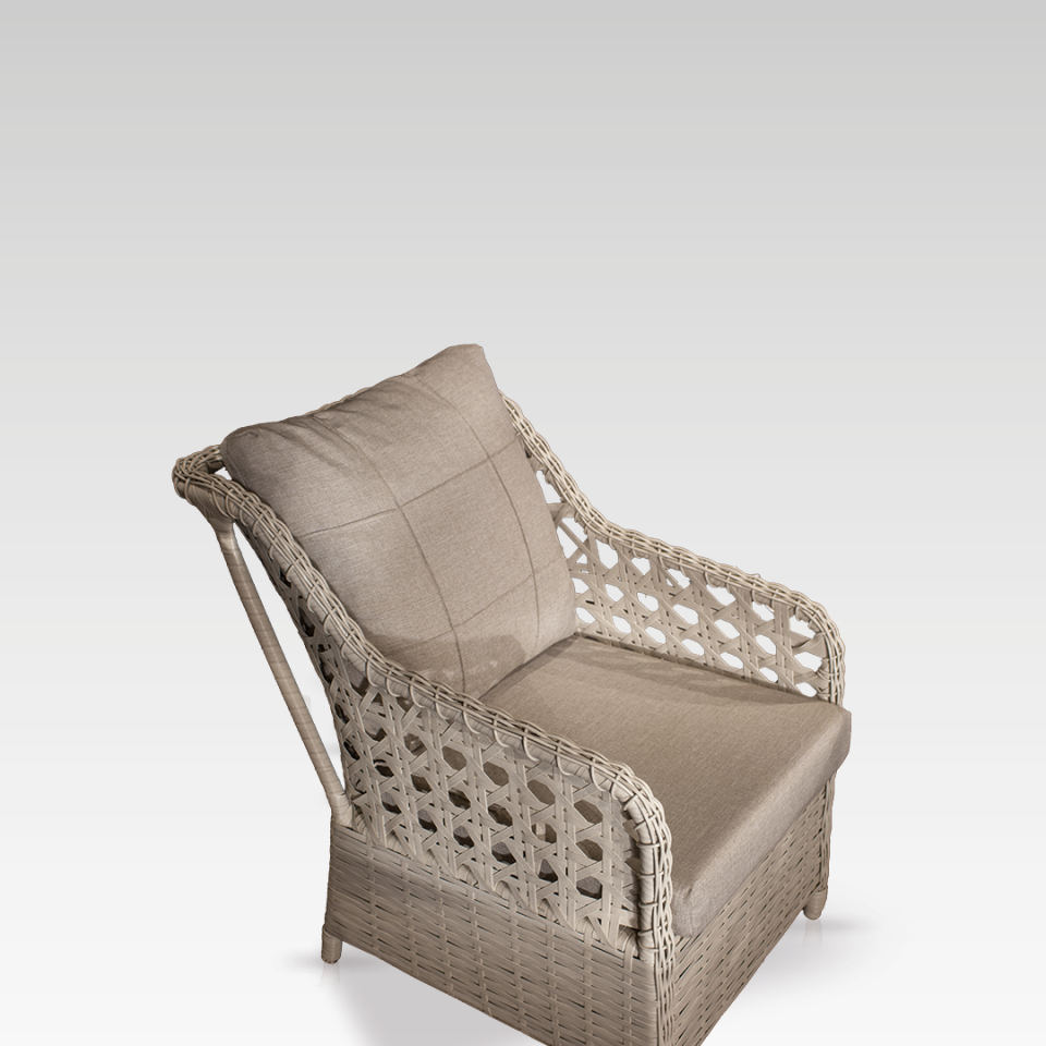 Ecolux ALTO 2+1+1 Rattan Bahçe Balkon Oturma Grubu