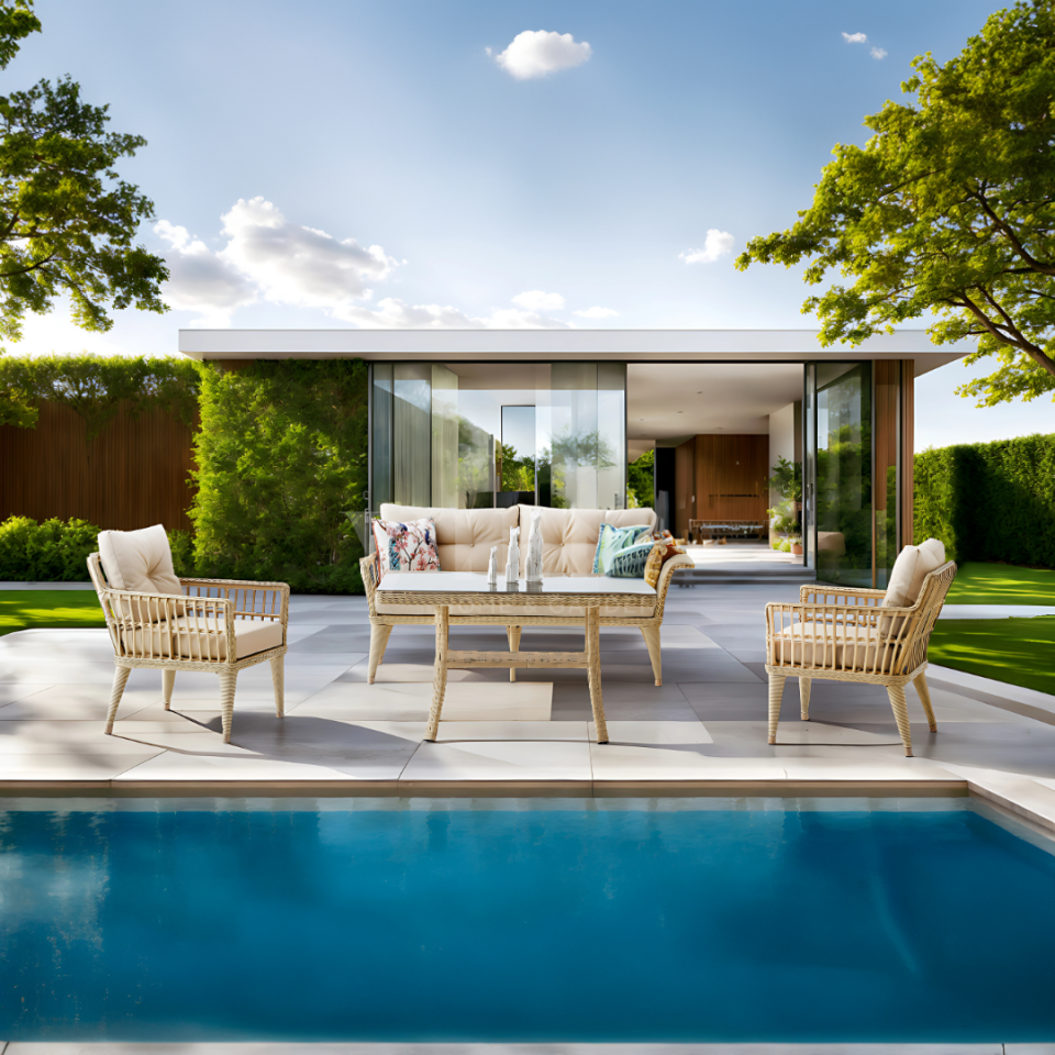 Ecolux MIDILLI MIDI Rattan Oturma Grubu