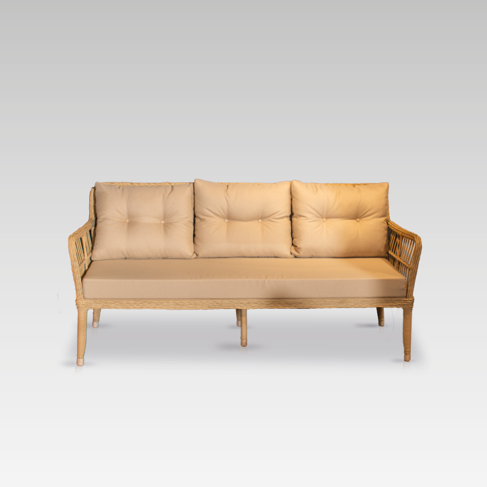 Ecolux MIDILLI MIDI 3-1-1 Rattan Bahçe Balkon Oturma Grubu