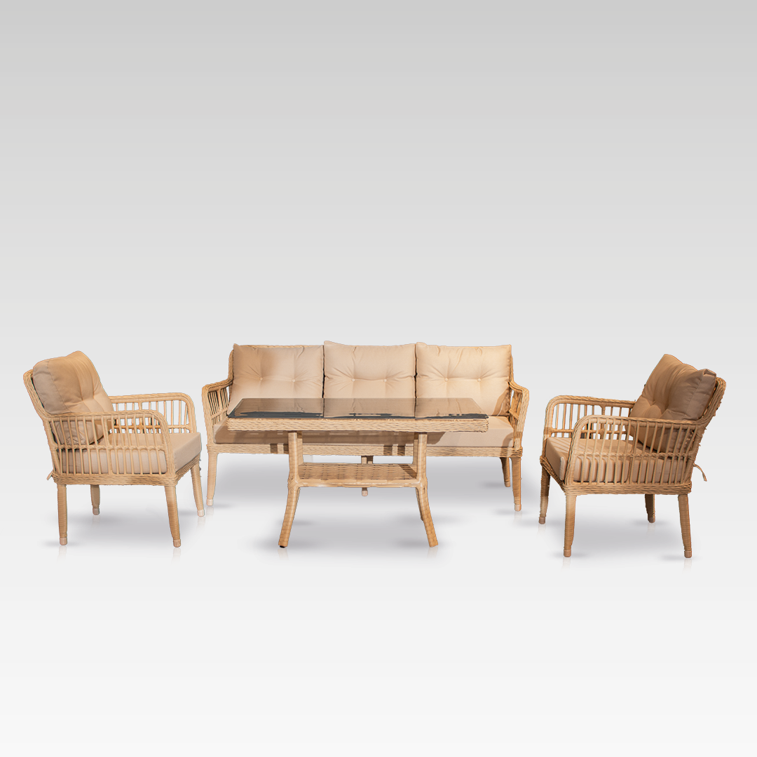 Ecolux MIDILLI MIDI Rattan Oturma Grubu