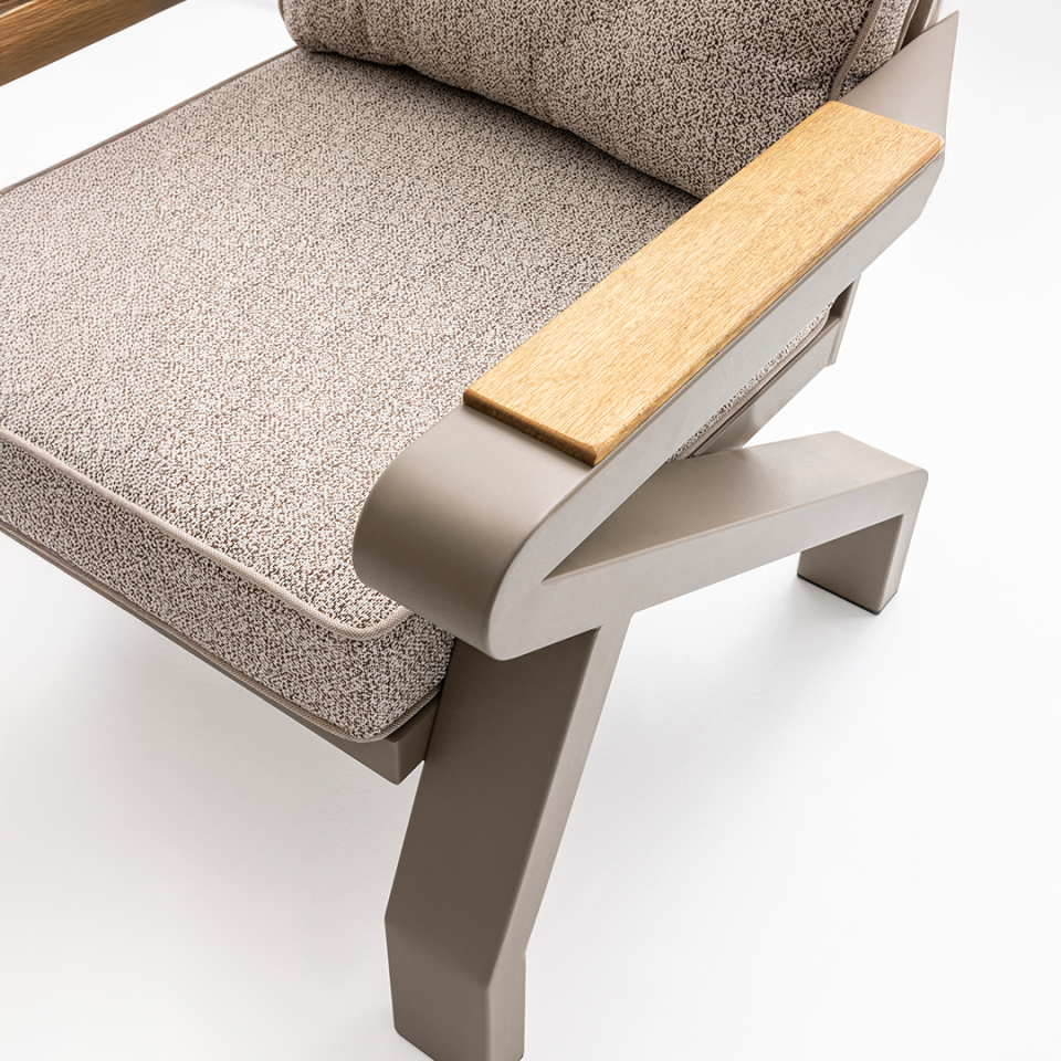 Ecolux CASABLANCA Alüminyum 3-1-1 Bahçe & Balkon Oturma Grubu