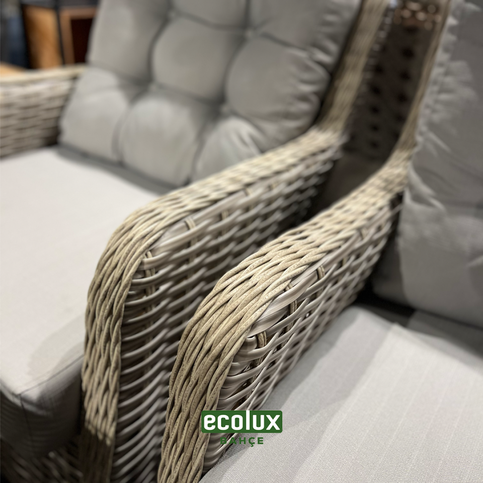Ecolux EROS Oturma Grubu İnce Sarı