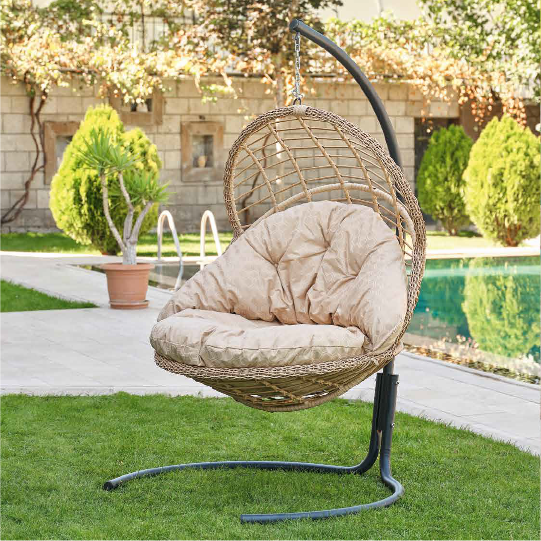 Ecolux OSCAR Rattan Salıncak