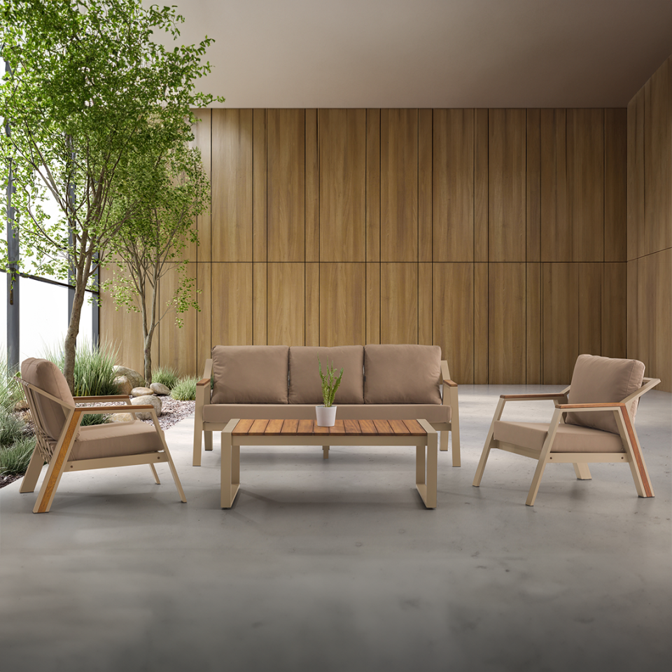 Ecolux SIENNA Aluminyum Oturma Grubu