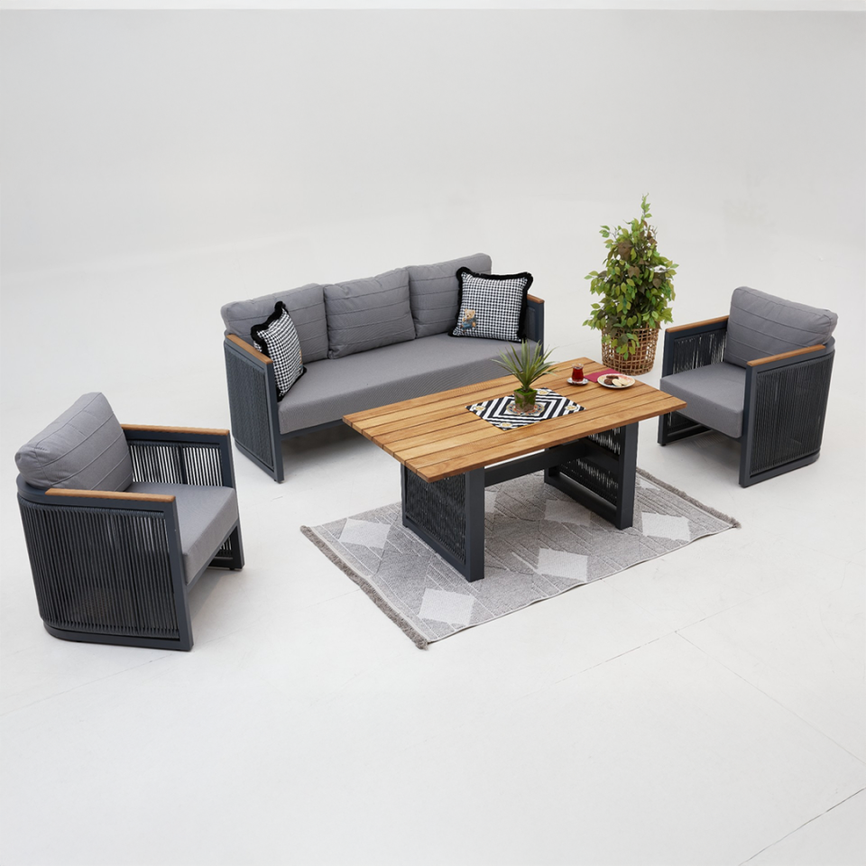 Ecolux SCARLET Aluminyum Oturma Grubu