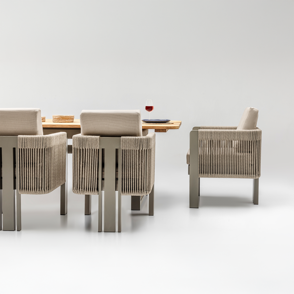 Ecolux JEX Alüminyum 8 KİŞİLİK Yemek Takımı