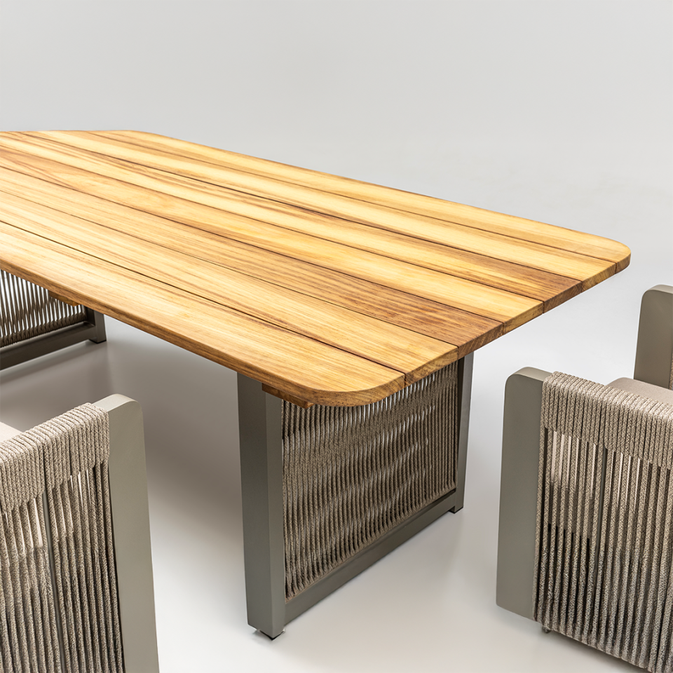 Ecolux JEX Alüminyum 8 KİŞİLİK Yemek Takımı