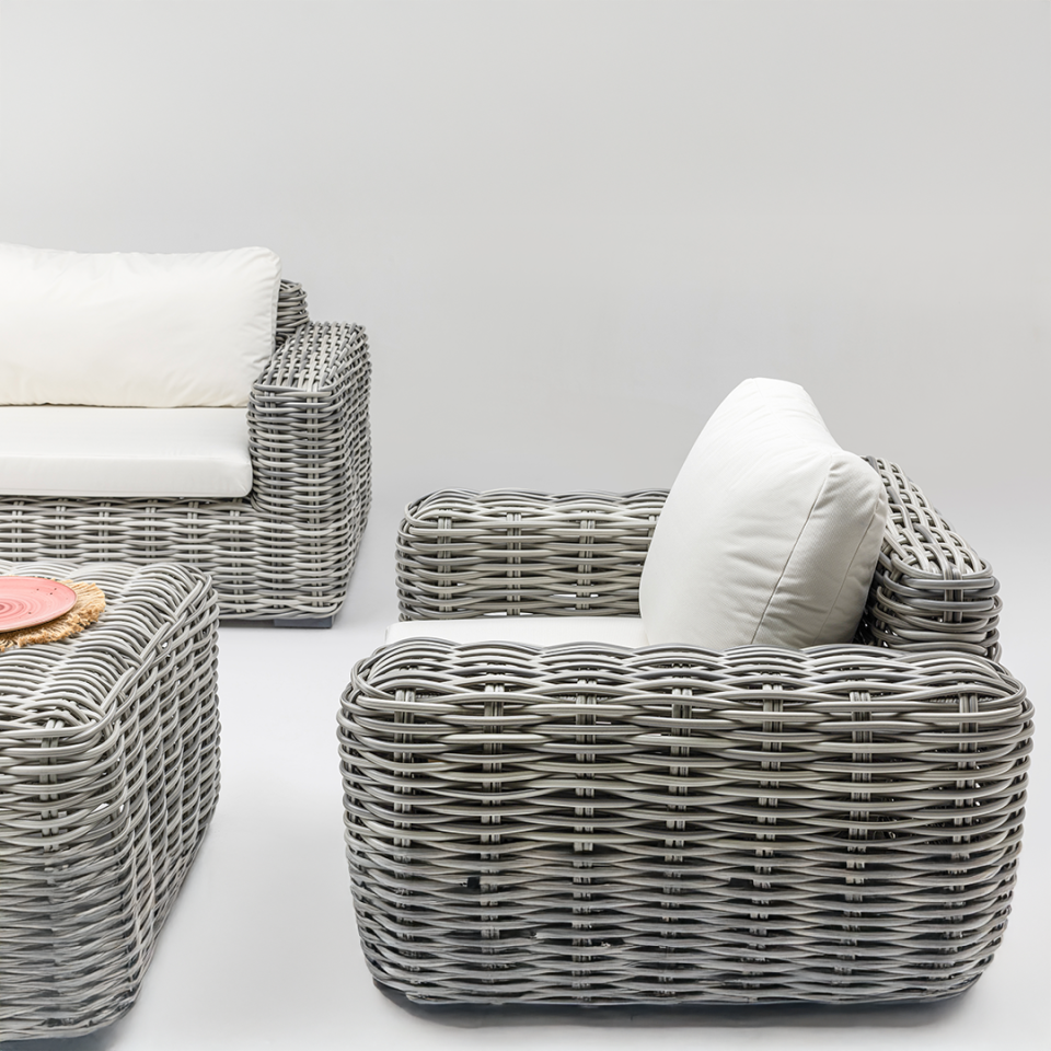 Ecolux MARCEL Rattan Bahçe Oturma Grubu