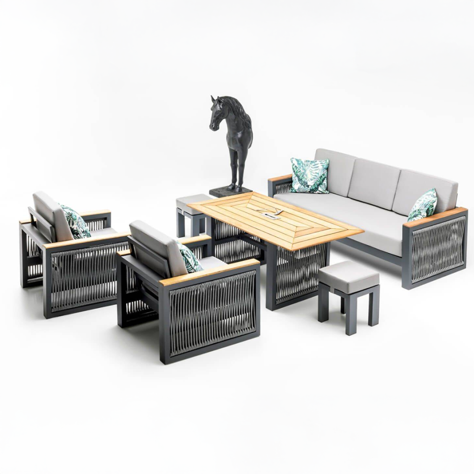 Ecolux ALEX Aluminyum Oturma Grubu