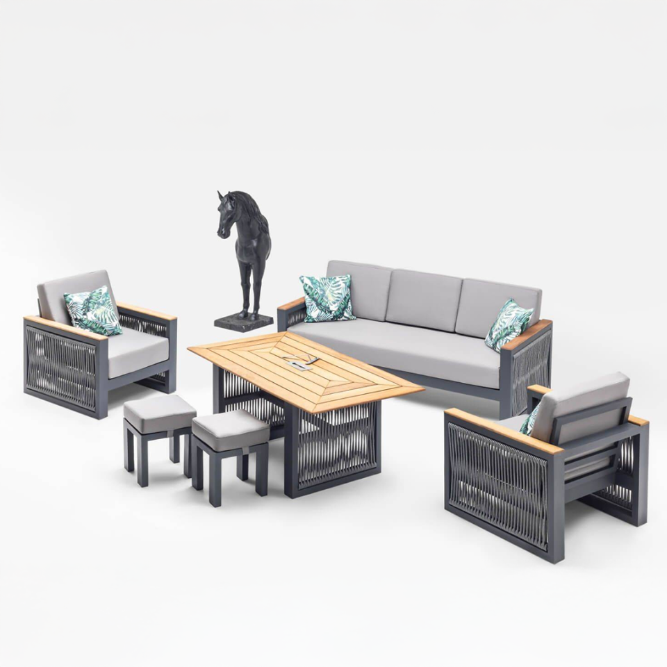 Ecolux ALEX Aluminyum Oturma Grubu