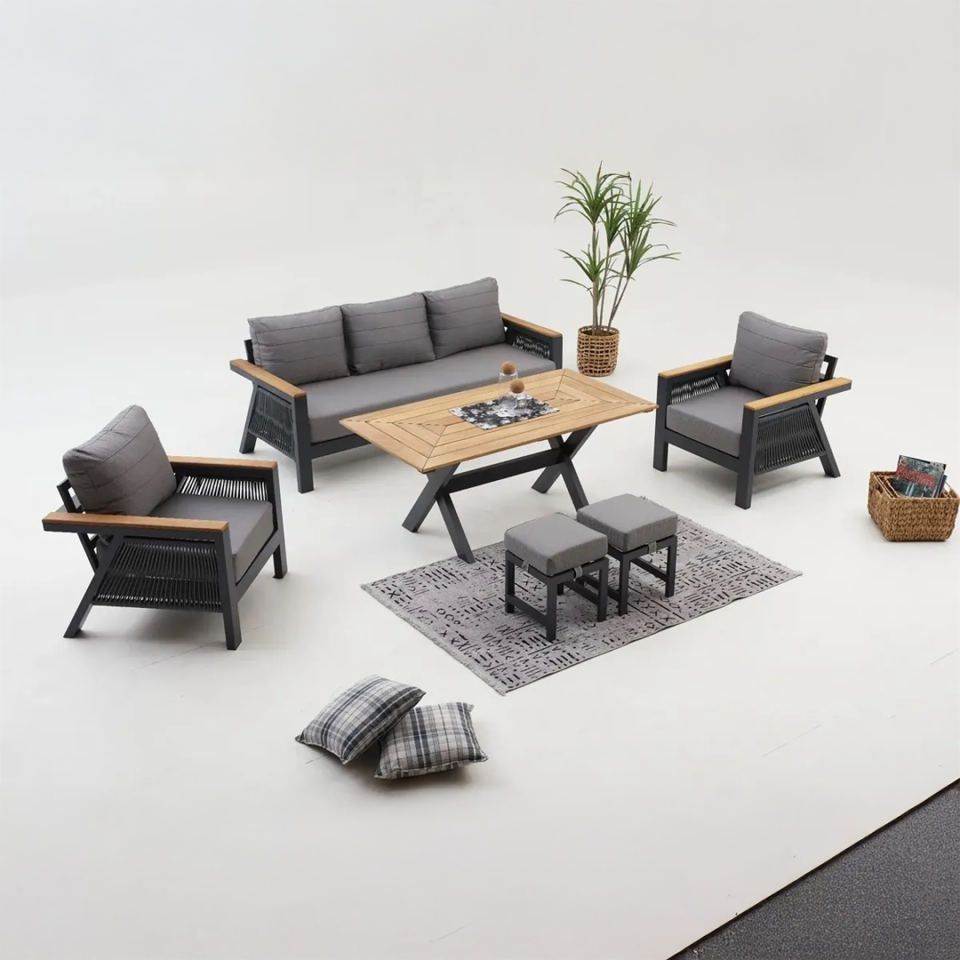 Ecolux LIZBON Aluminyum Oturma Grubu