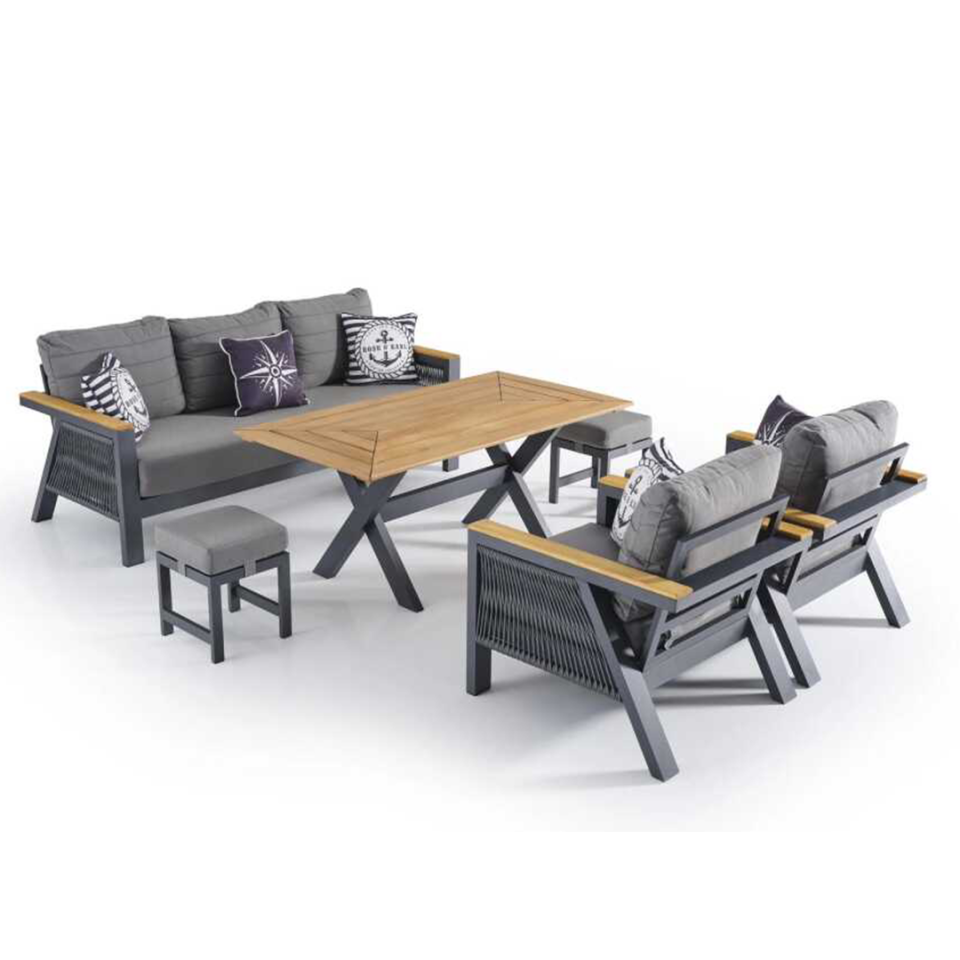 Ecolux LIZBON Aluminyum Oturma Grubu