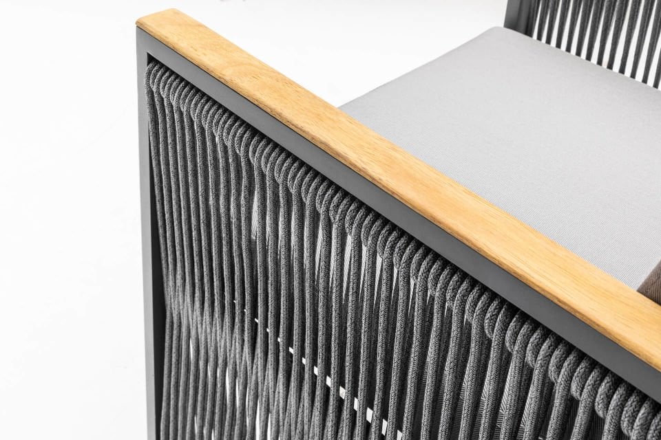 Ecolux ALEX Aluminyum 6 lı Dış Mekan Yemek Takımı