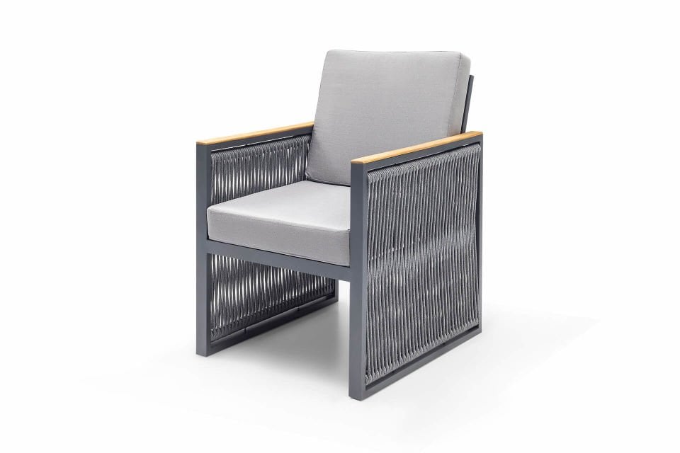 Ecolux ALEX Aluminyum 6 lı Dış Mekan Yemek Takımı