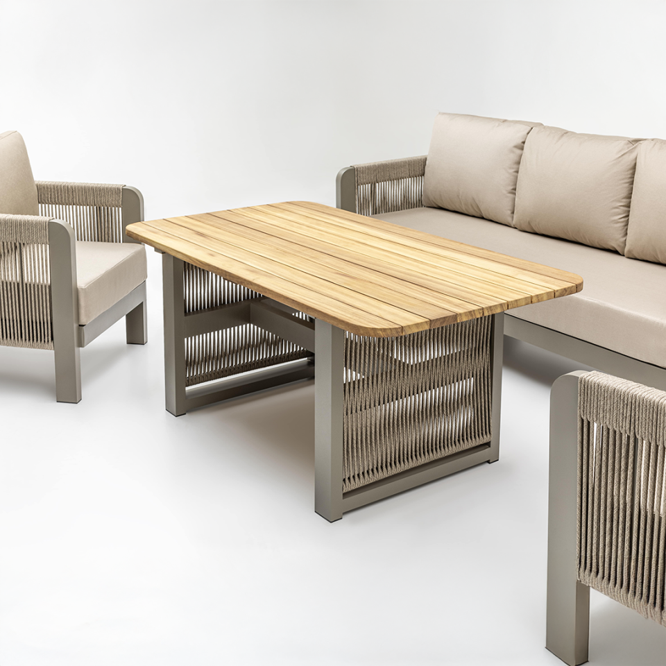 Ecolux JEX Alüminyum Bahçe Balkon Oturma Takımı