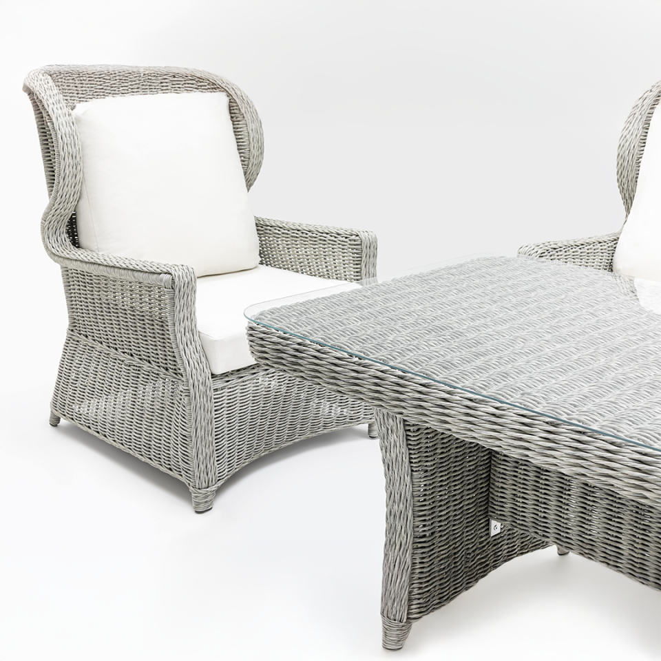 Ecolux JULİET Rattan Bahçe Balkon Oturma Takımı