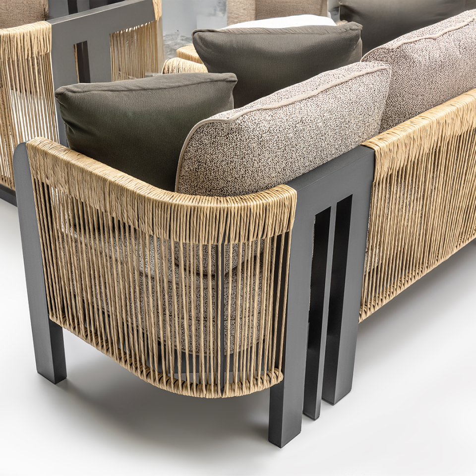 Ecolux ATLAS 3-1-1 Bahçe & Balkon Oturma Grubu