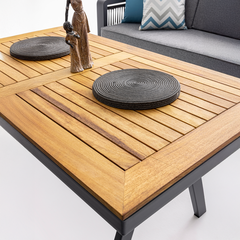 Ecolux ATLANTIS PLUS Alüminyum Bahçe Balkon Oturma Grubu