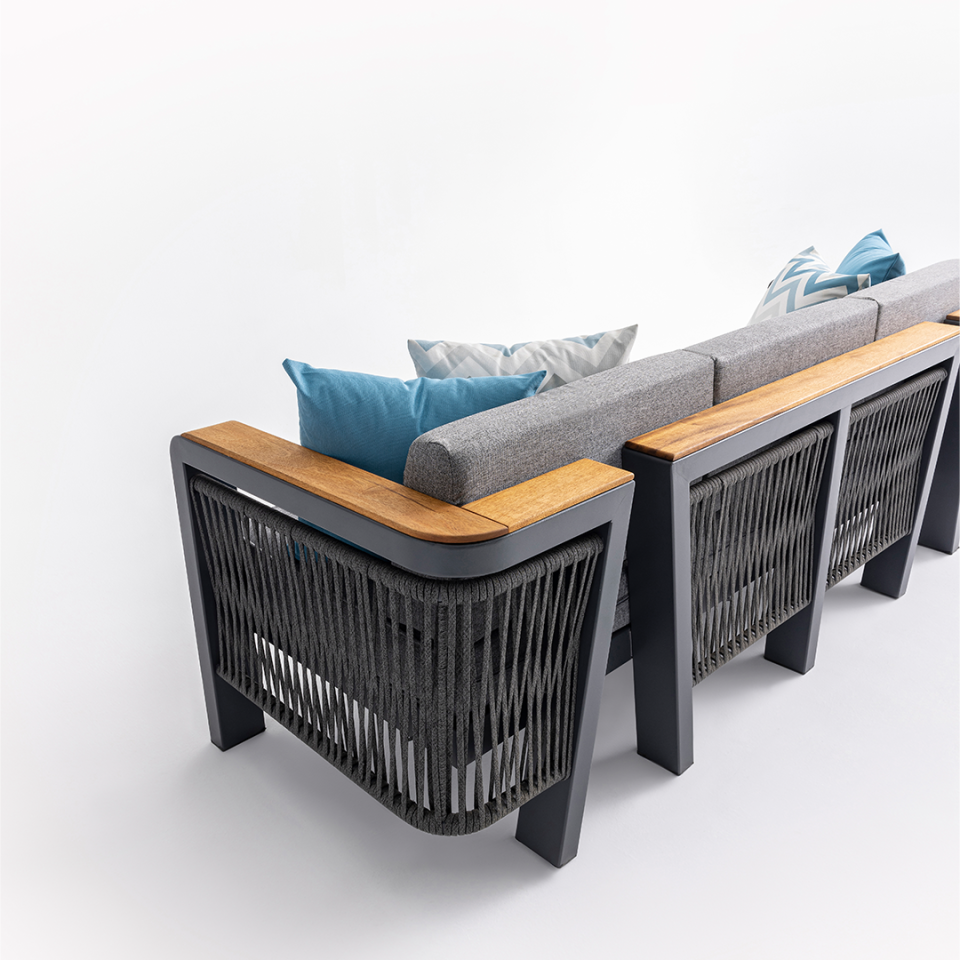 Ecolux ATLANTIS PLUS Alüminyum Bahçe Balkon Oturma Grubu