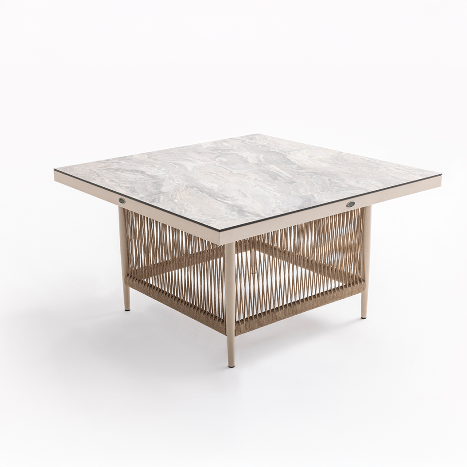 Ecolux LYON Alüminyum Köşe Bahçe Balkon Oturma Grubu