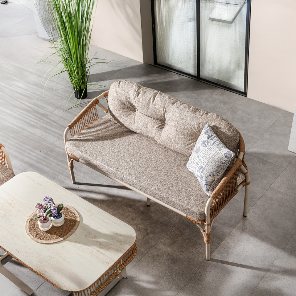 Ecolux MARTIN Alüminyum 2-1-1 Oturma Grubu