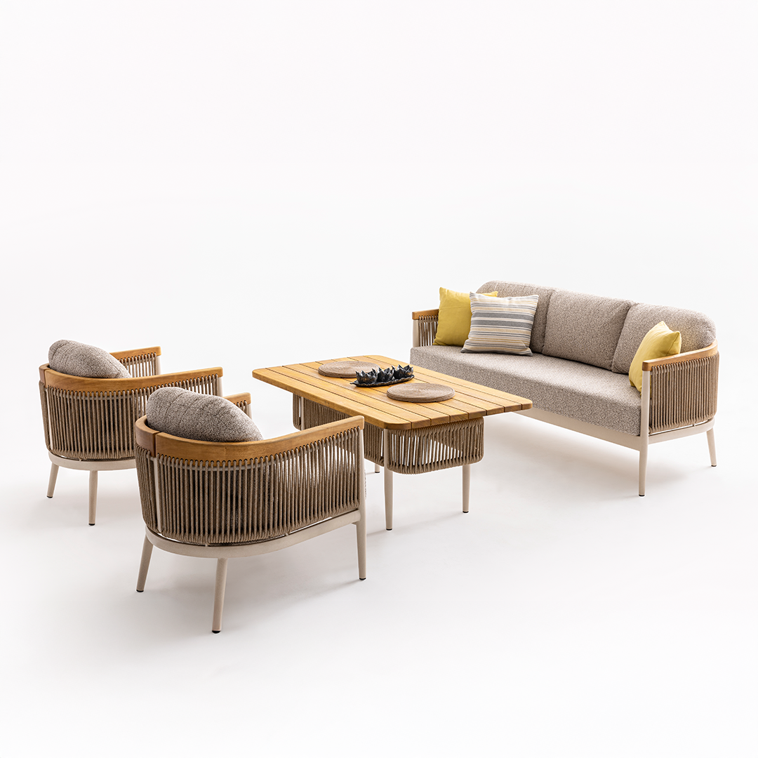 Ecolux MINERVA Bahçe Balkon Oturma Grubu