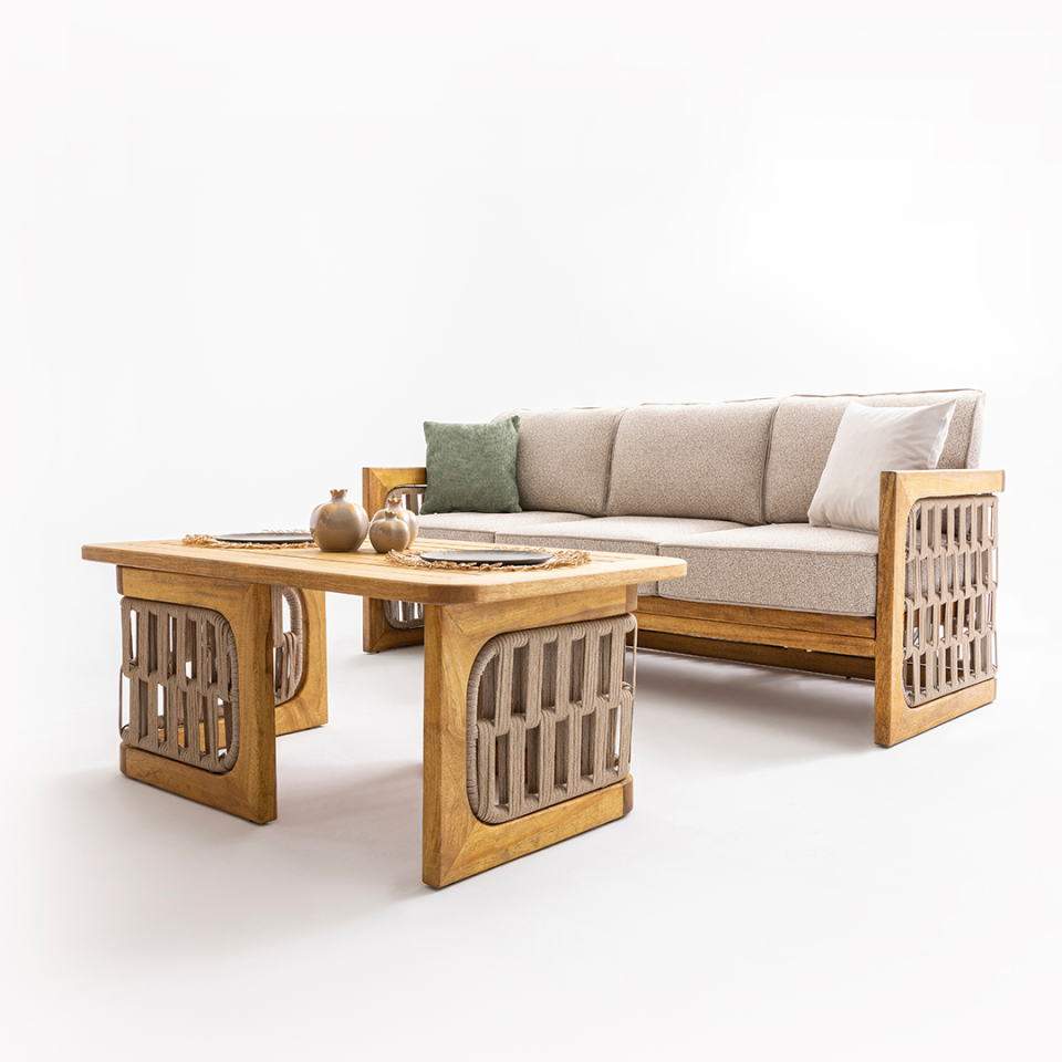 Ecolux ZEUS Ireko Bahçe Balkon Oturma Grubu