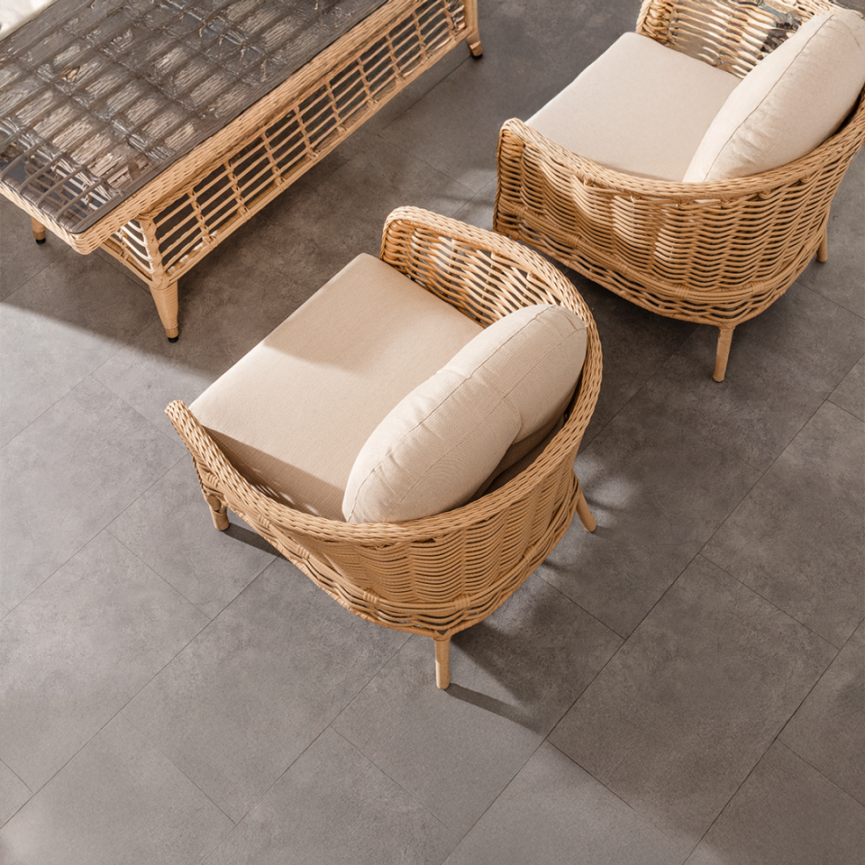 Ecolux VERONA 3-1-1 Rattan Bahçe Balkon Oturma Grubu