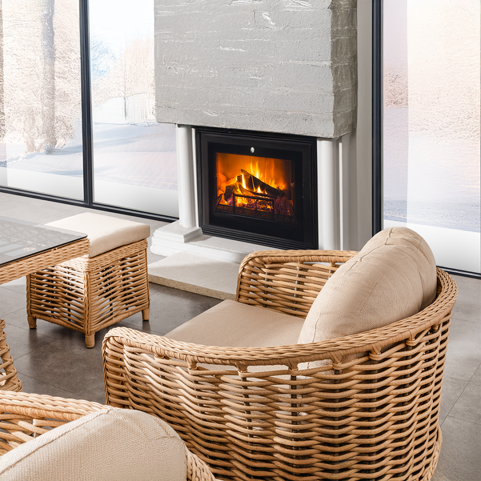 Ecolux VERONA Rattan Bahçe Balkon Oturma Grubu