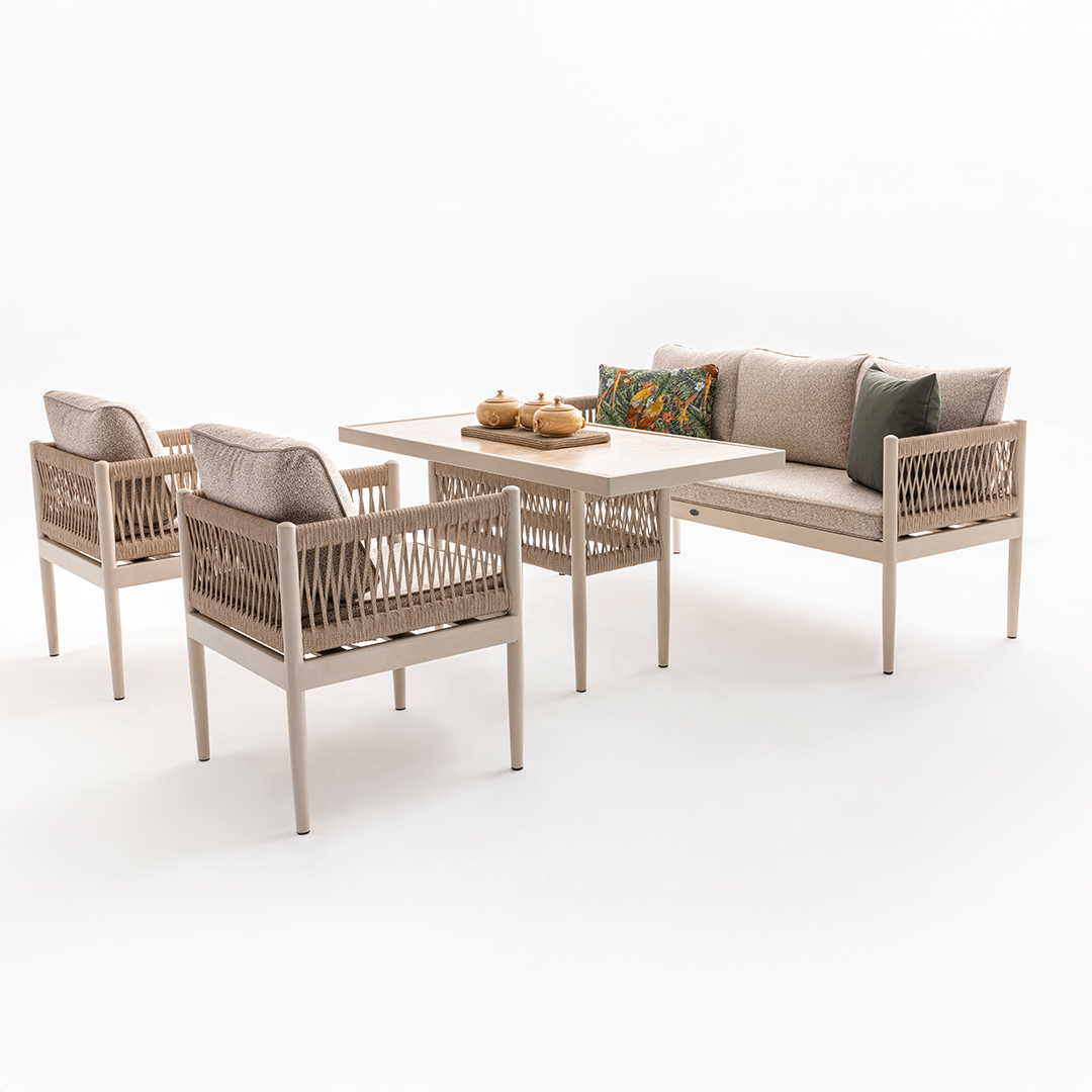 Ecolux LYON MIDI Bahçe Balkon Oturma Grubu