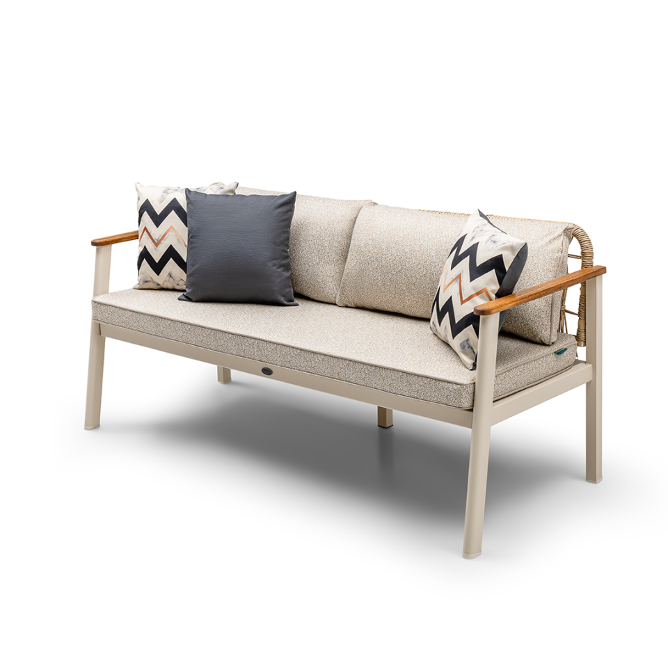 Ecolux ONYX MIDI 3-1-1 Alüminyum Bahçe Balkon Oturma Grubu