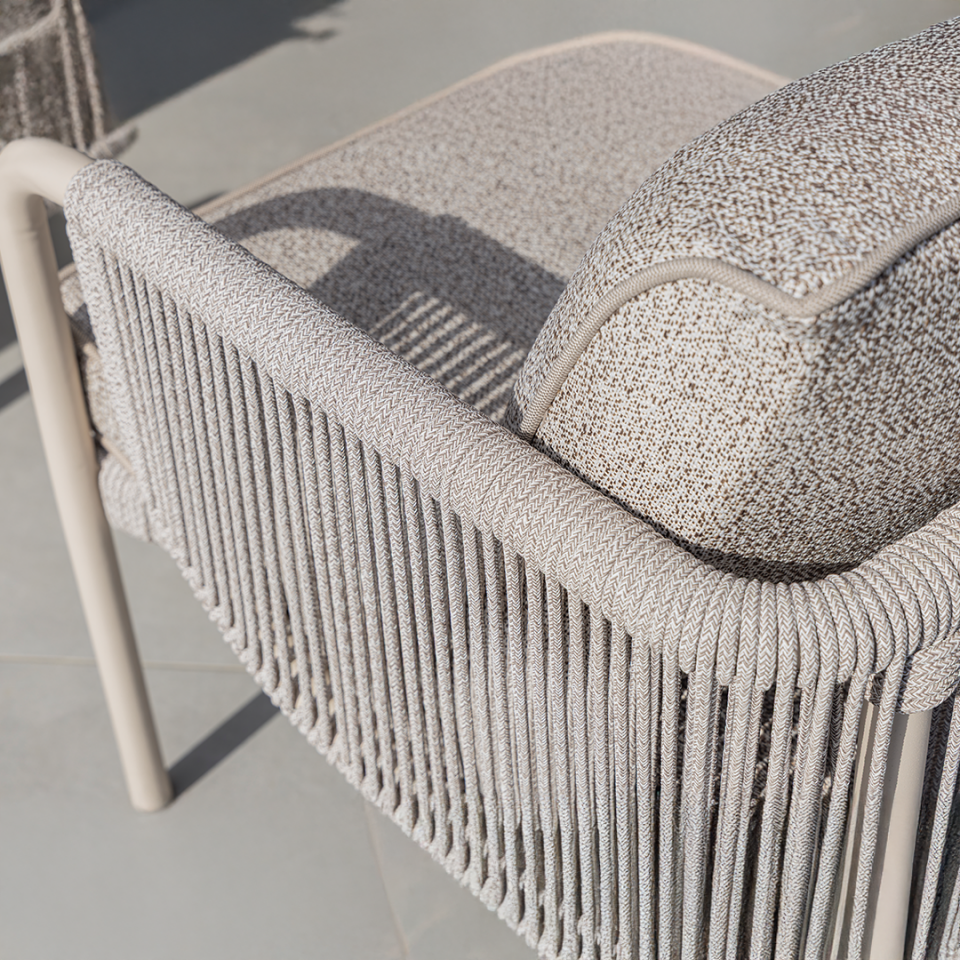 Ecolux ELEGANCE 3-1-1  Alüminyum Bahçe Balkon Oturma Grubu