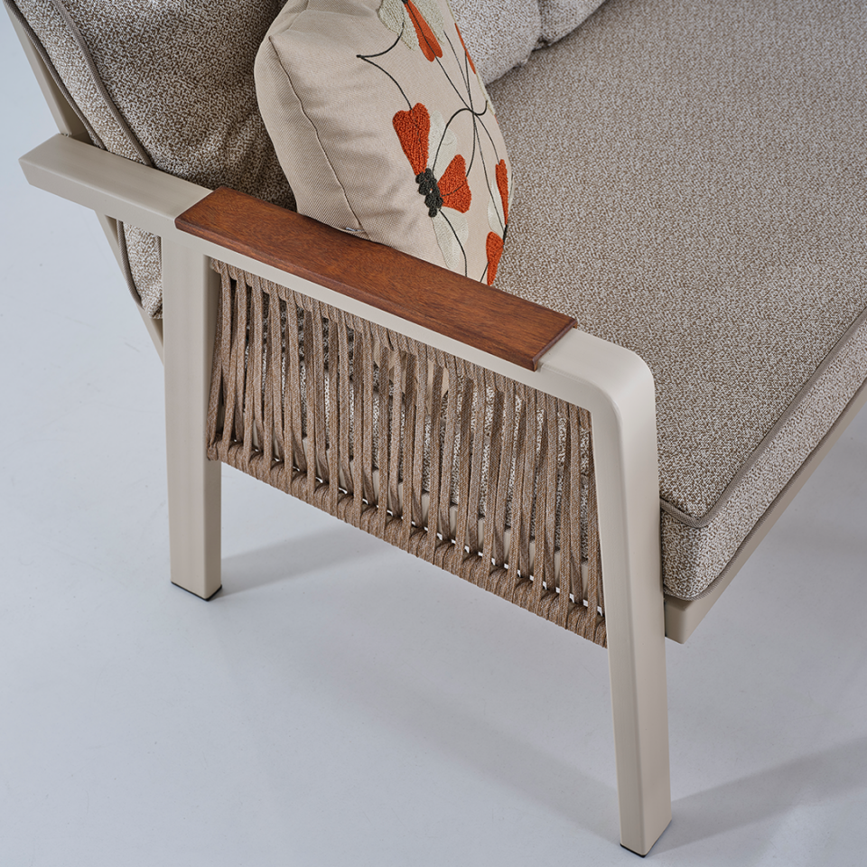 Ecolux ARTEMİS Plus Alüminyum Bahçe Balkon Köşe Takımı