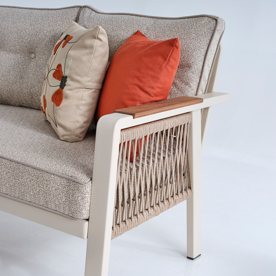 Ecolux ARTEMİS Plus Alüminyum Bahçe Balkon Köşe Takımı