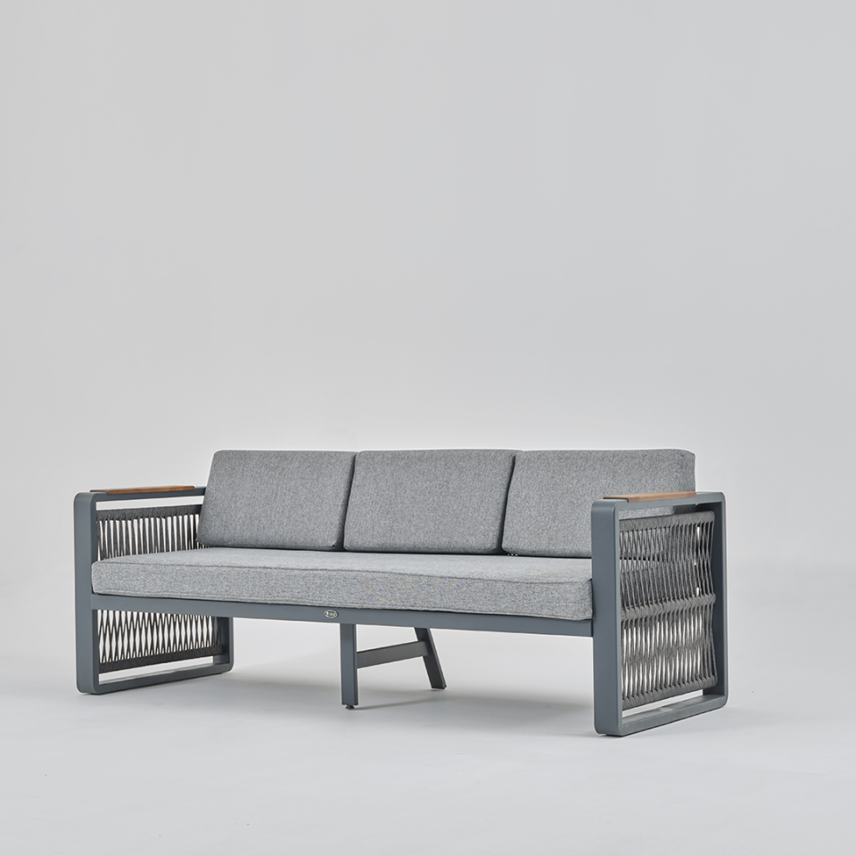 Ecolux ARGOS 3-1-1 Alüminyum Bahçe Balkon Oturma Grubu