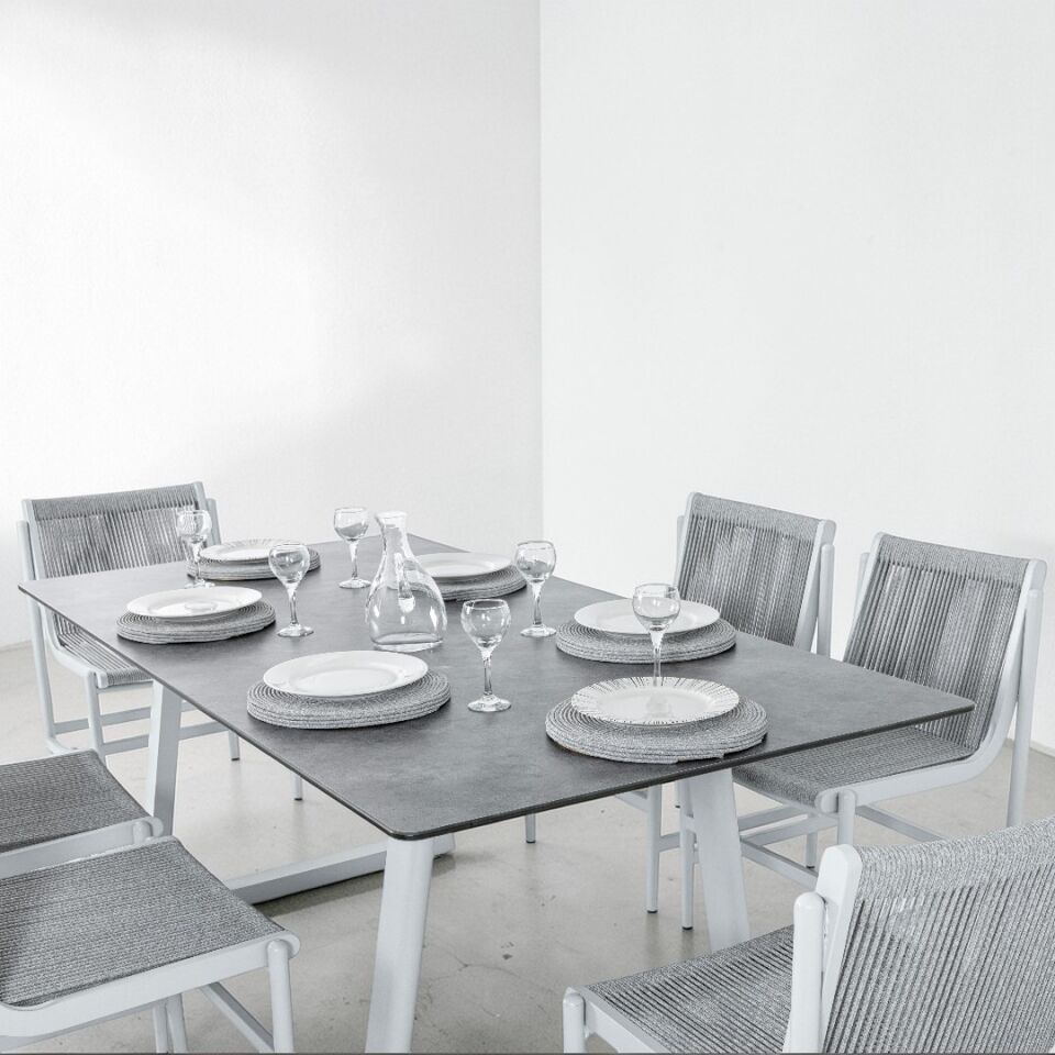 Ecolux LAMME Alüminyum Bahçe Balkon Masa Takımı