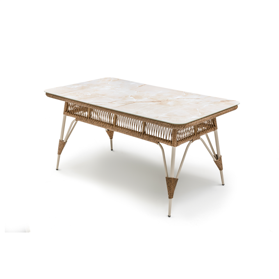 Ecolux BELİNDA 3-1-1 Alüminyum Bahçe Balkon Oturma Grubu